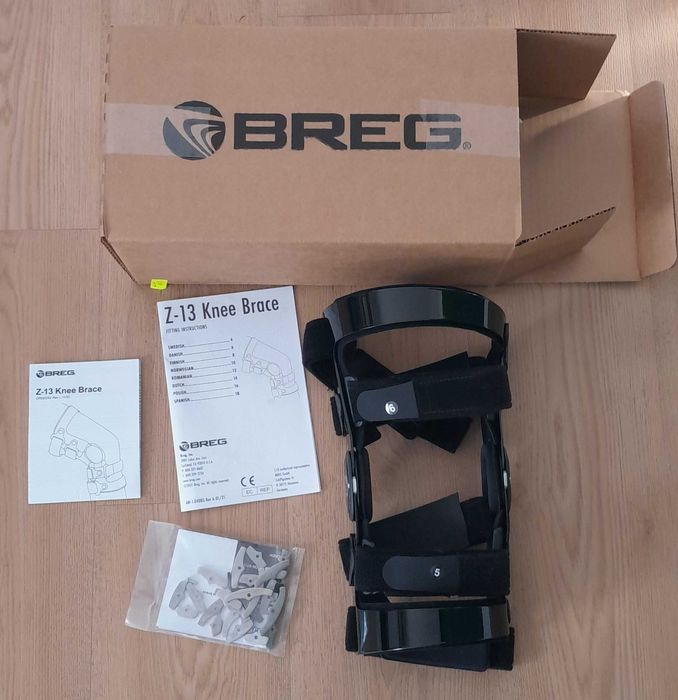 Sportowa orteza klatkowa stabilizator kolana BREG Z13 rozmiar M