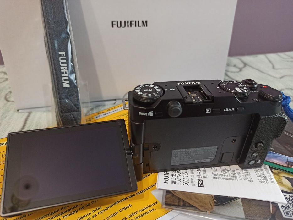 Fujifilm XM 5 kit 15-45 / плівкові симуляції