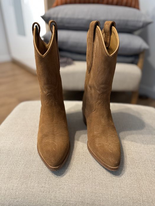 Polo Ralph Lauren чоботи казаки замшеві