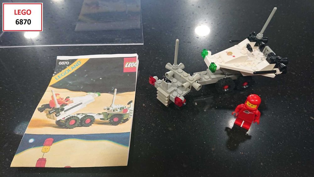 LEGO Space Classic: 6952; 6928; 6826; 6870; 6808; 6827