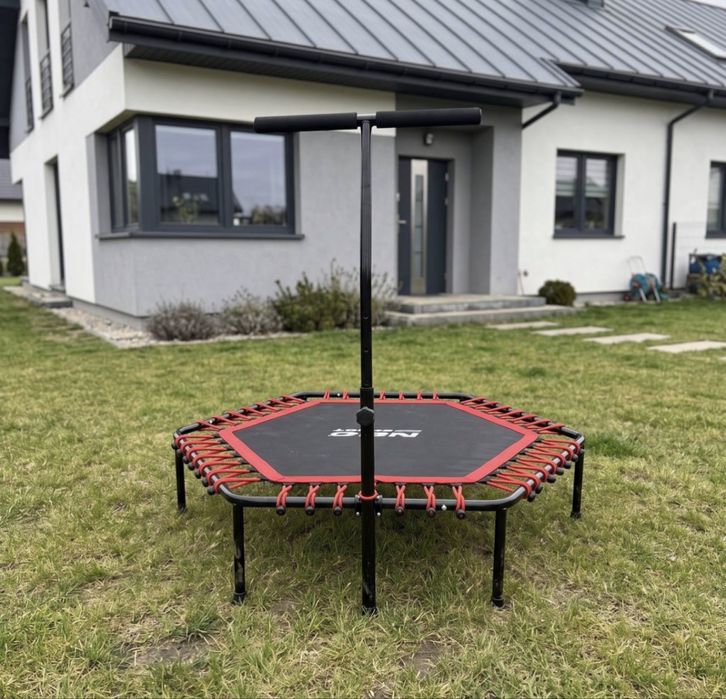 Trampolina z Rączką do Ćwiczeń Fitness Domowa Ogrodowa