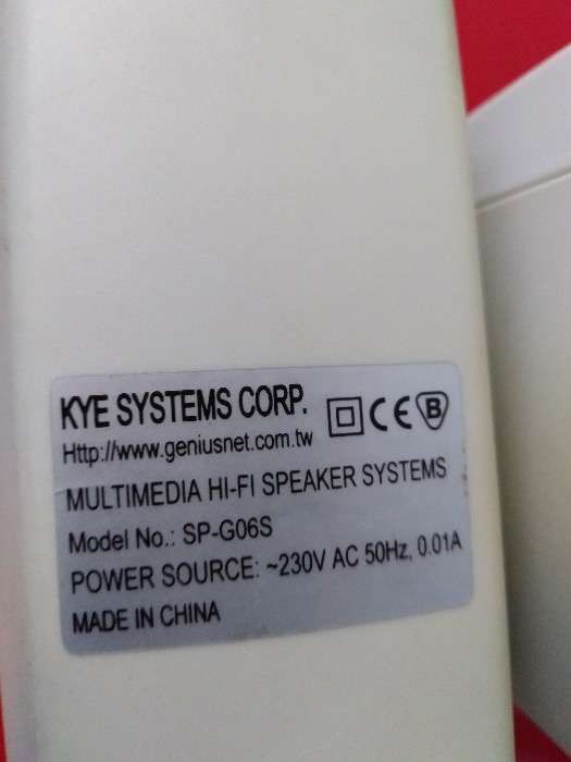 Colunas de som Genius KYE Systems