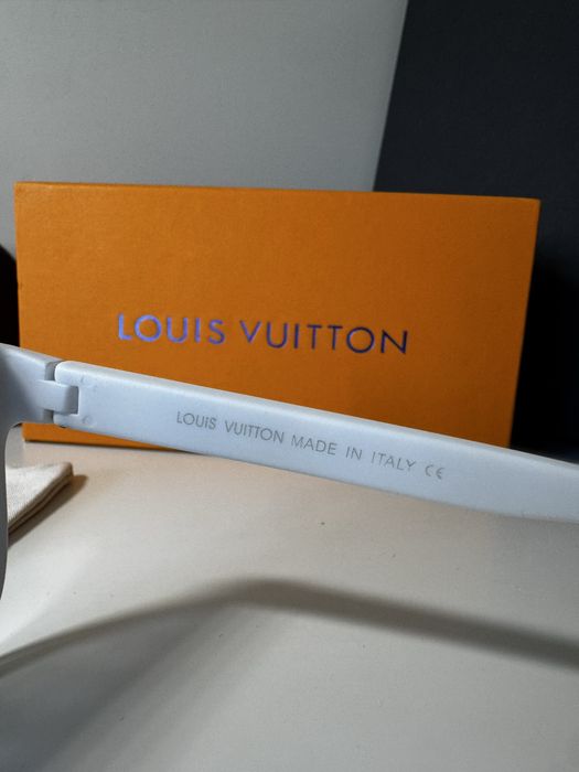 Okulary Louis Vuitton Waimea Białe Nowe Lv