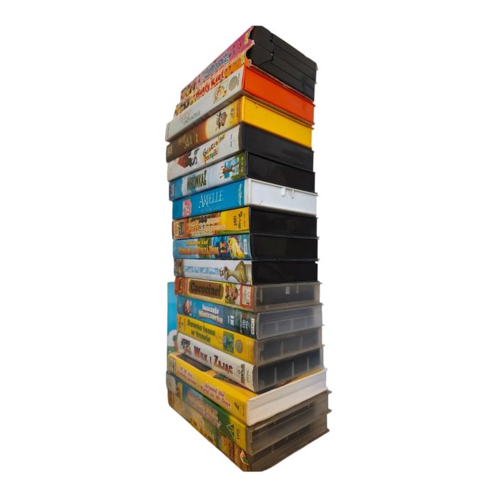 Kasety VHS video z bajkami - bajki filmy odtwarzacz