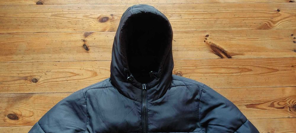 kurtka zimowa ocieplana River Island czarna krótka  32