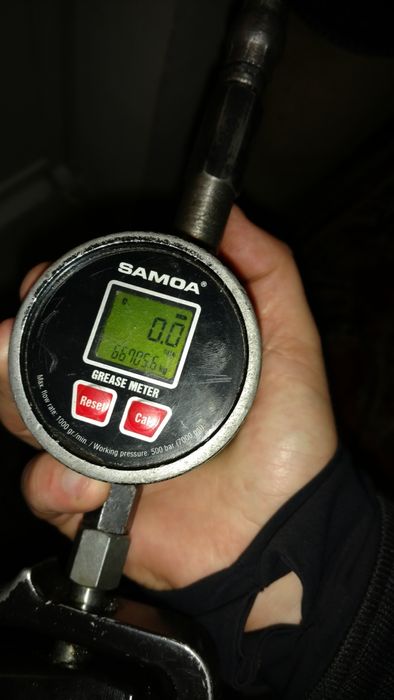 Счетчик Samoa Grease Линейный счетчик для консистентной смазки.