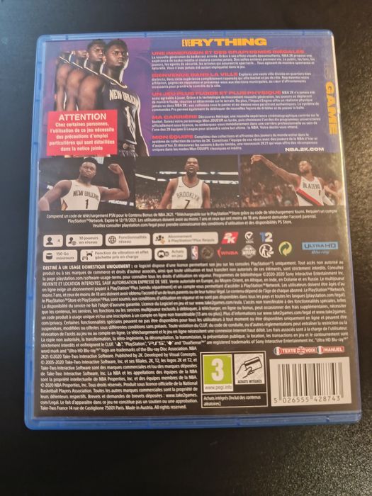 Gra NBA 2K21 PS5