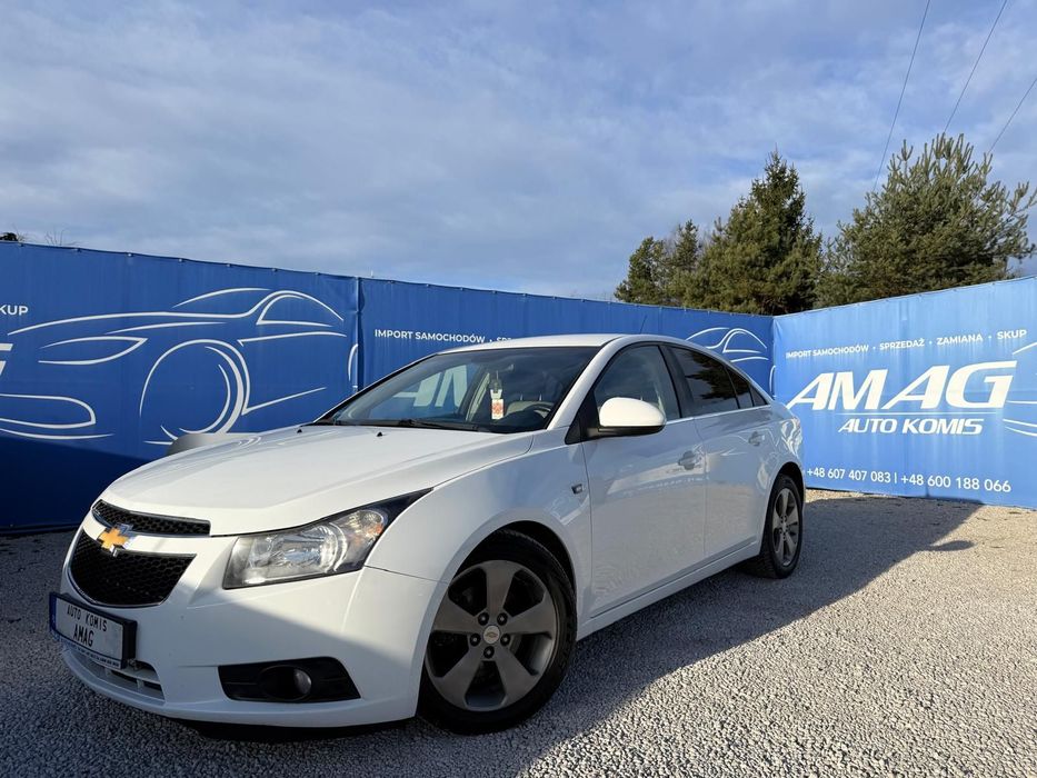 Chevrolet Cruze Książki*Klima*Radio*Tablet*Czujniki*Elektronika*Gwarancja w cenie*