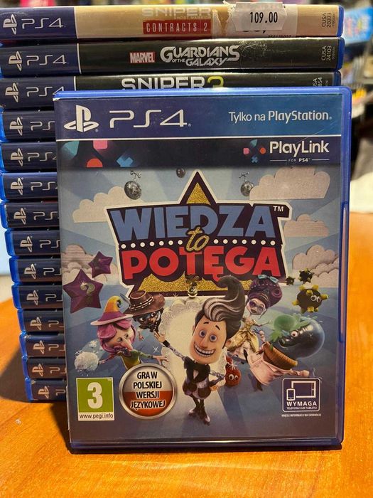 Gra WIEDZA TO POTĘGA PL PS4 / Poznań / Sklep z wymianą gier /
