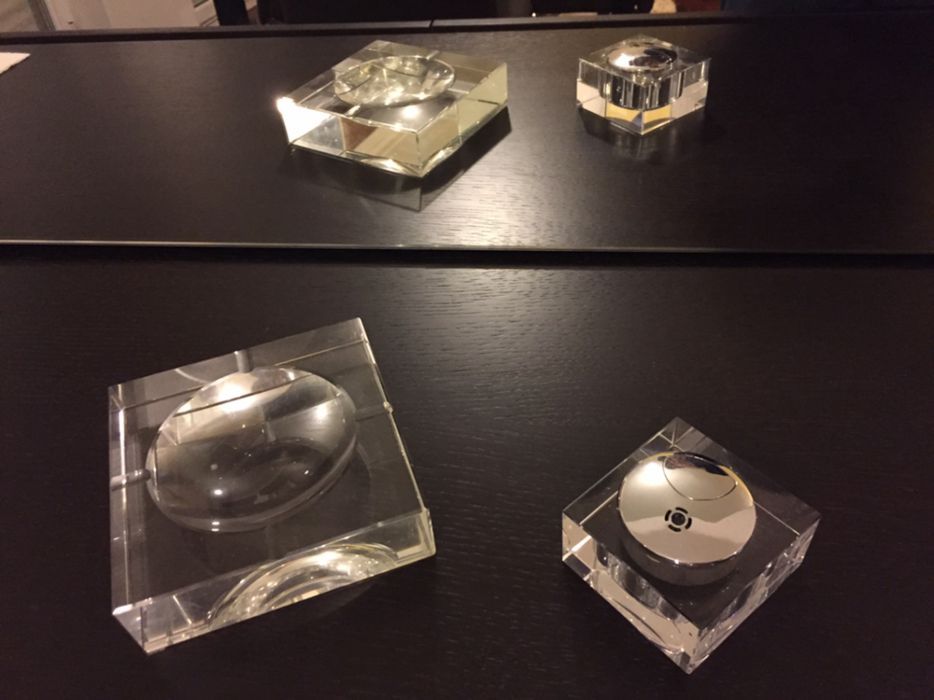 Cinzeiro e Isqueiro CRISTAL NOVO