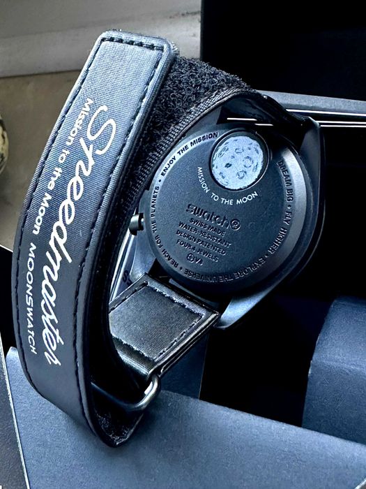 Omega x Swatch MoonSwatch Mission to the Moonphase New Moon czarny, komplet