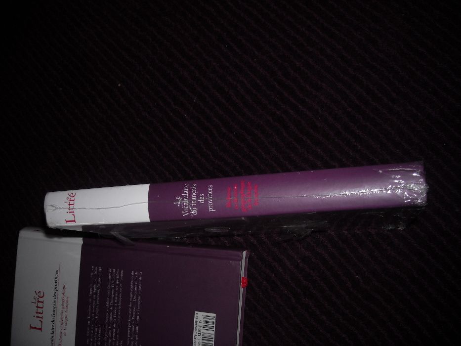 Dicionario frances - Le Littre vocabulario francês das provincias-Novo