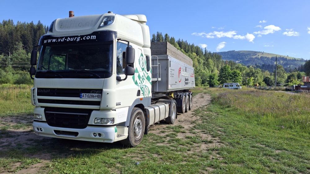 ДАФ CF 85 прицеп кархел