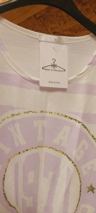 Bluzka w pasy made in italy