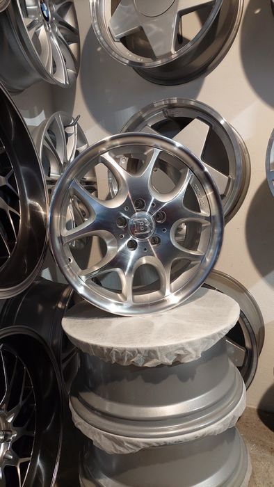Jantes Brabus 17 Furacão 5x112 completamente novas maquinadas polidas