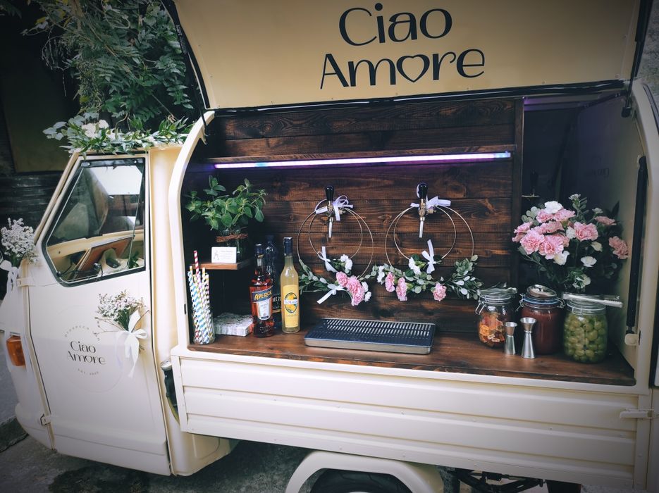 ProSecco Van Ciao Amore atrakcja weselna