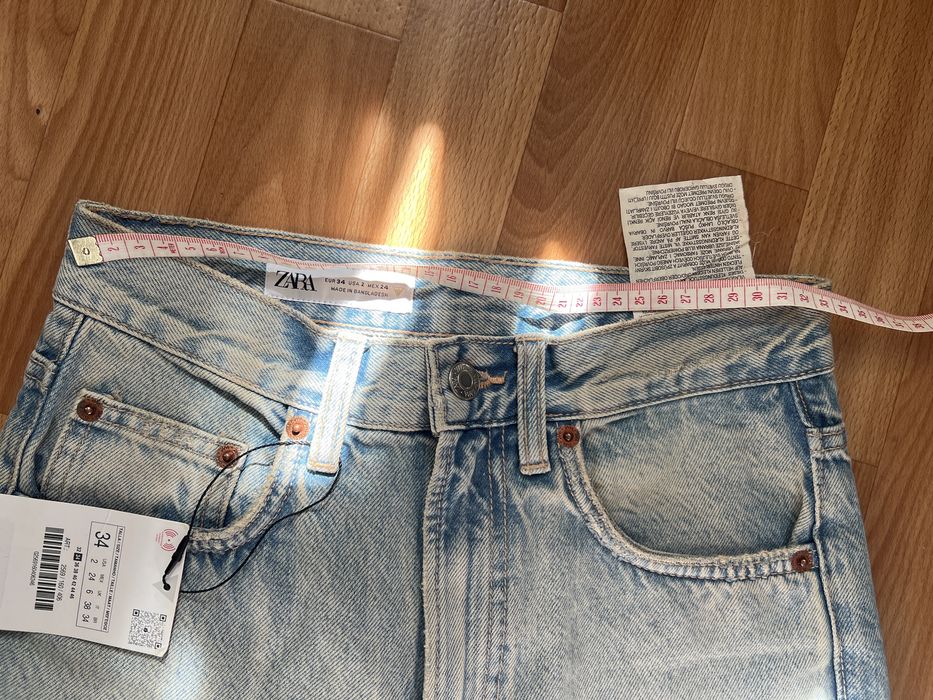 Джинсы zara новые