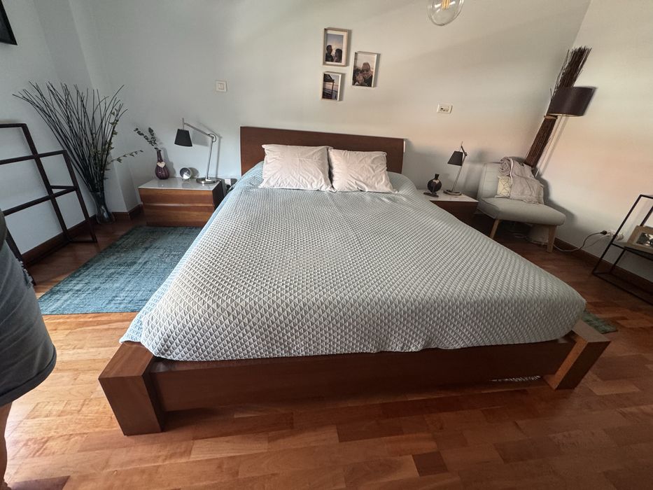 Mobilia Quarto (Cama + Mesas Cabeceira) ALEAL