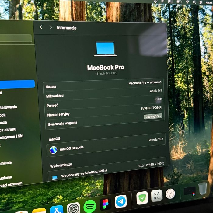 MacBook Pro 13” 2020 M1