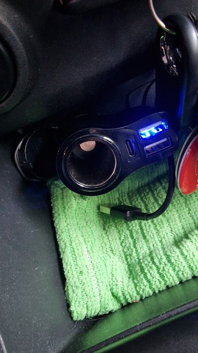 Carregador usb isqueiro