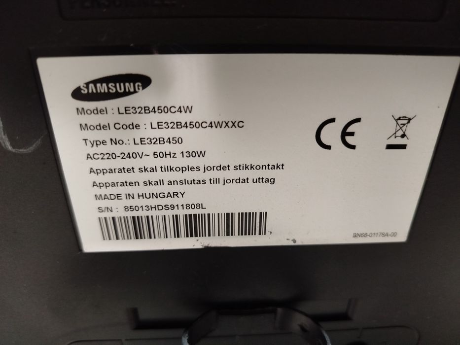 TV Samsung   Le32b450