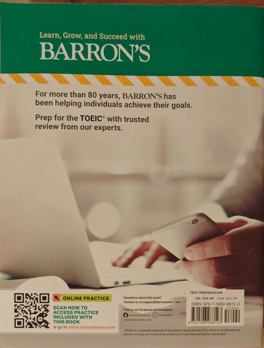 Barron’s TOEIC Premium – 10th Edition, Lin Lougheed