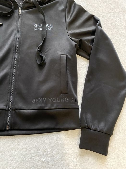 Nowa GUESS czarna bluza damska