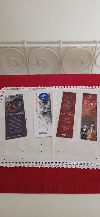 Marcadores de livros, novos