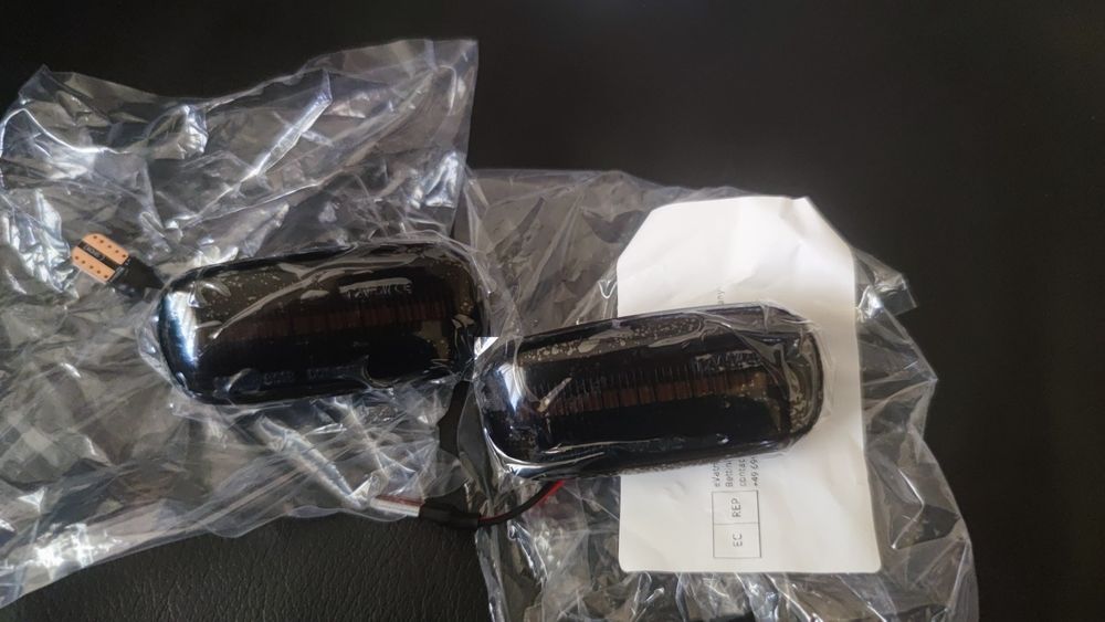 Piscas laterais para Audi A4 B6 foscos em led