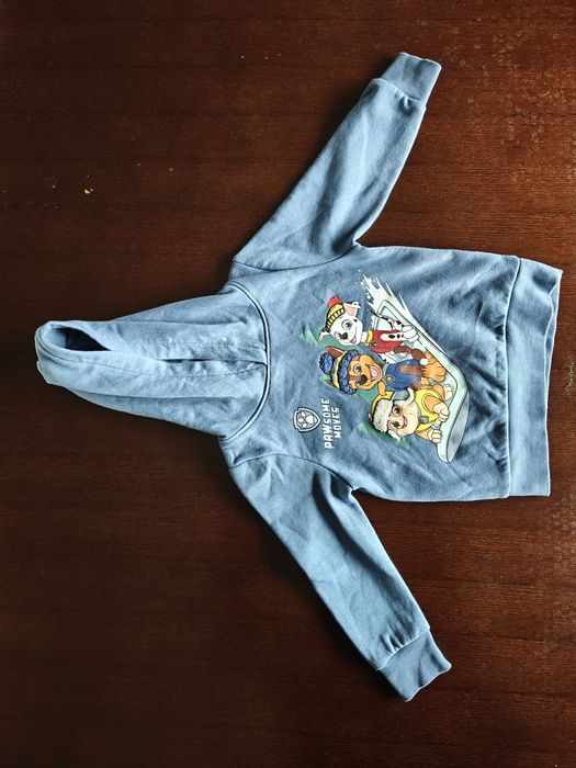Sweater Hoodie Patrulha Pata C&A  criança 3 anos 98cm, nova, raramente
