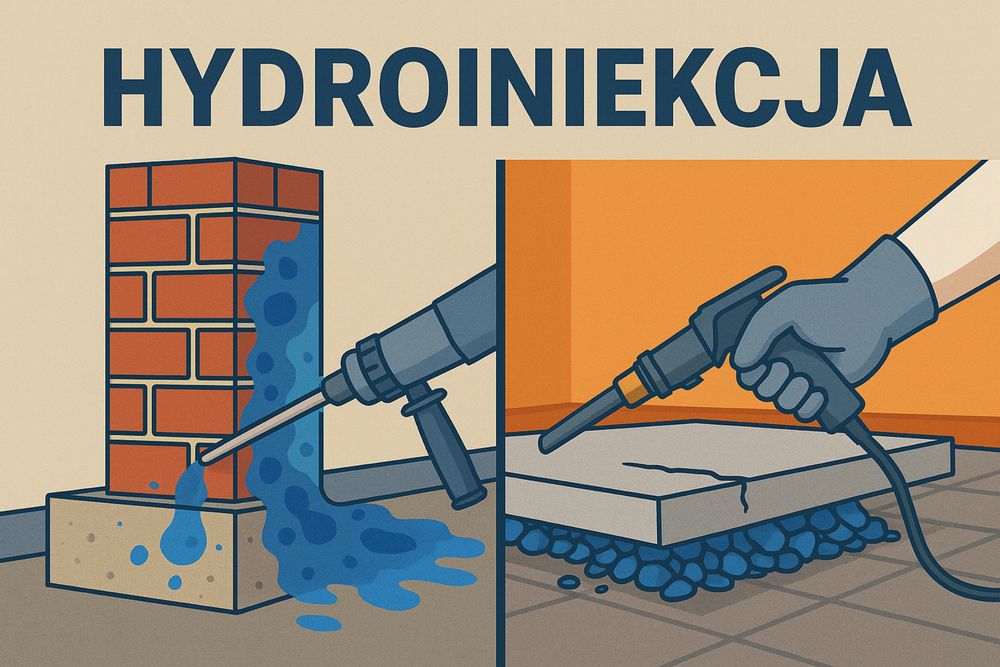 Hydroizolacje iniekcja krystaliczna żywicami zelami Lublin ok