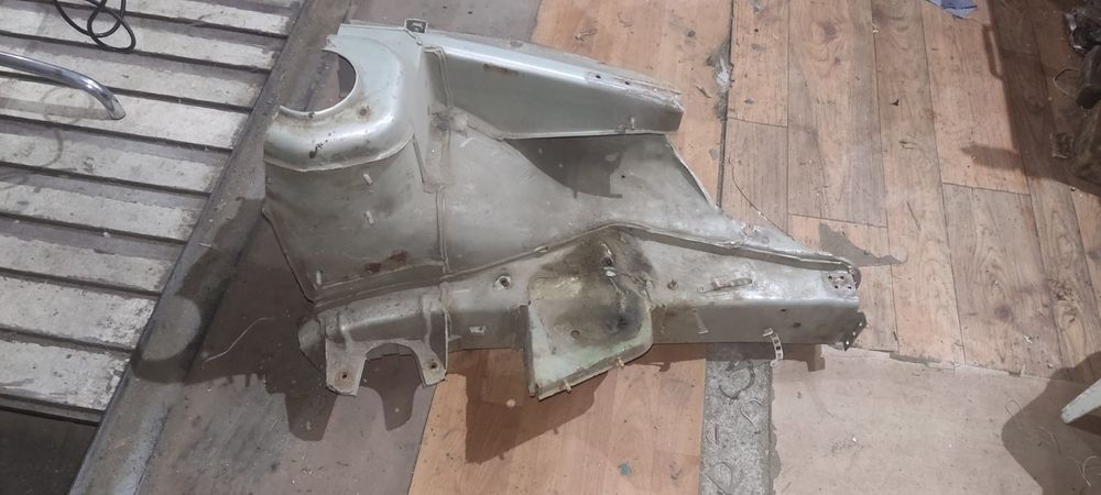 Брызговик лонжерон передний левый ваз-2110 приора