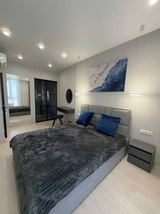 ЖК «Акрополь» | 46 м² | Ремонт | 22 поверх | Балкон | Вид на місто - Вид 5