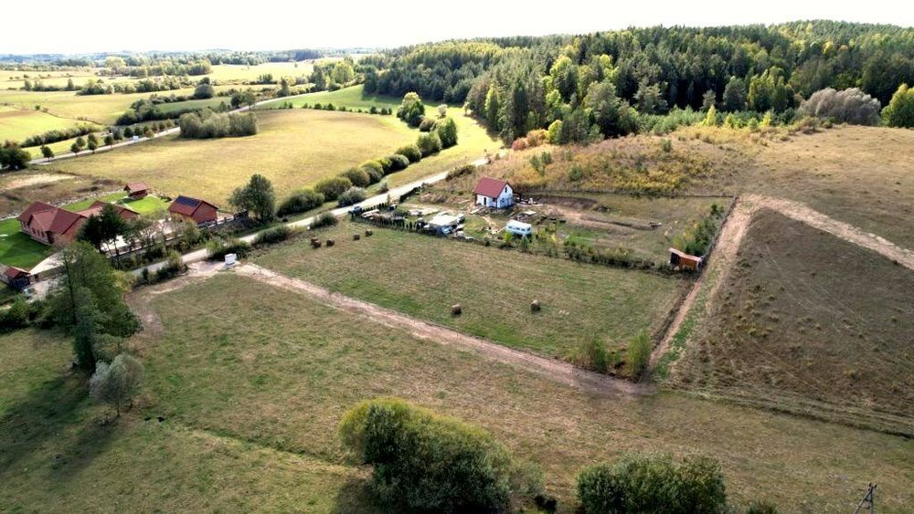 Działka budowlana Szarejki 1540m² | 4km od Ełku | GOTOWA DO BUDOWY