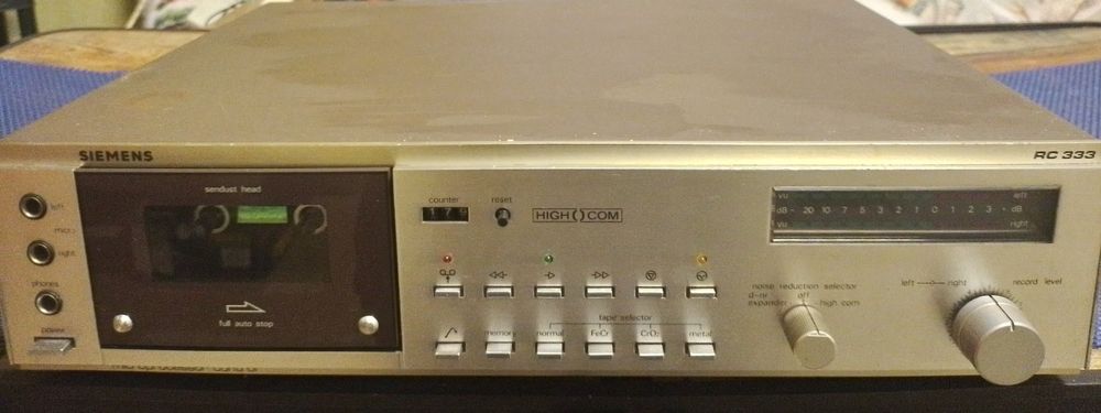 Odtwarzacz kasetowy SIEMENS RC 333