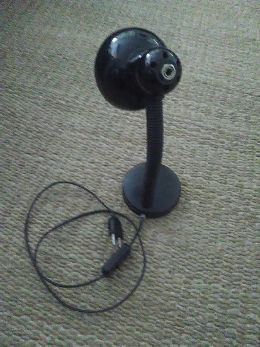 Candeeiro de secretária preto
