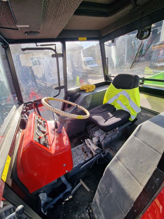 Ursus c-360 3p nowy model i pług do śniegu hydrauliczny