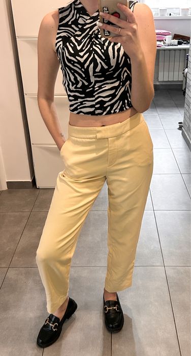 Spodnie eleganckie Zara
