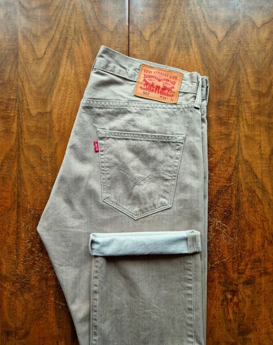 Джинсы (Levis 501) разм. W34-L32. Made in Pakistan.