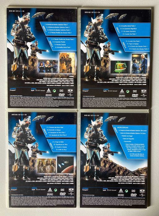 [DVD] Galactica: Batalha no Espaço (Battlestar Galactica) - Série Completa