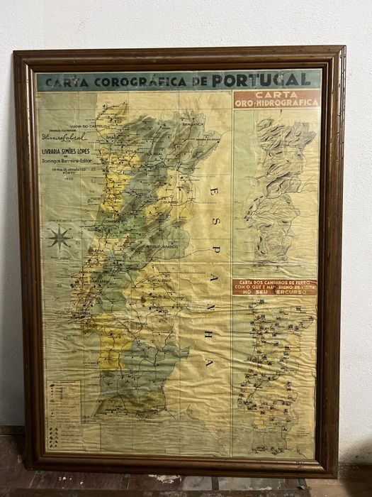Mapa de portugal