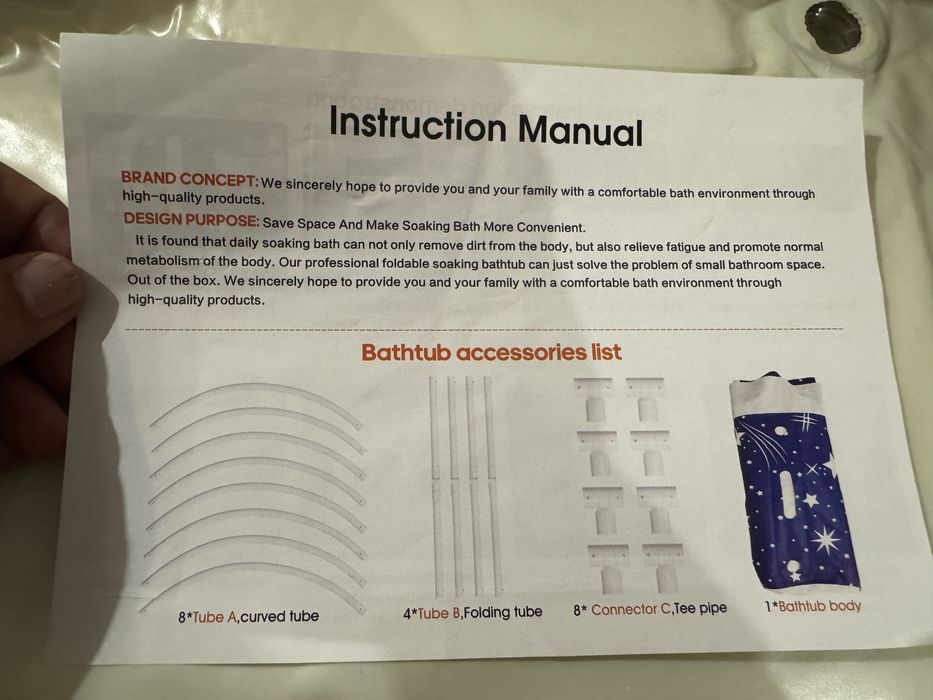 Banheira insuflavel - pratica e de facil arrumacao