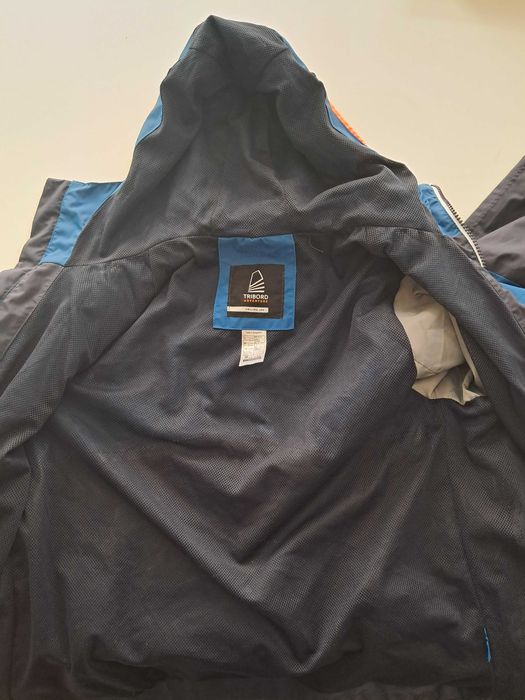 Casaco Impermeável De Vela Sailing 100 Tribord com capuz 12-13 anos