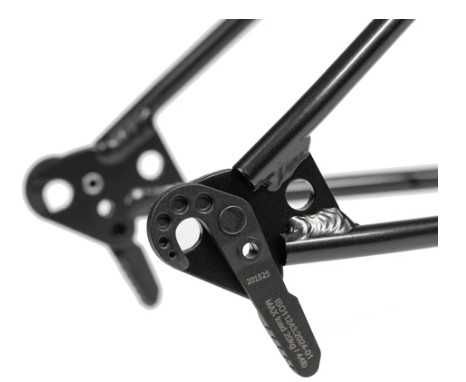 Suporte alforges Orlieb Quick-Rack L + Eixo passante M12 x 1.75