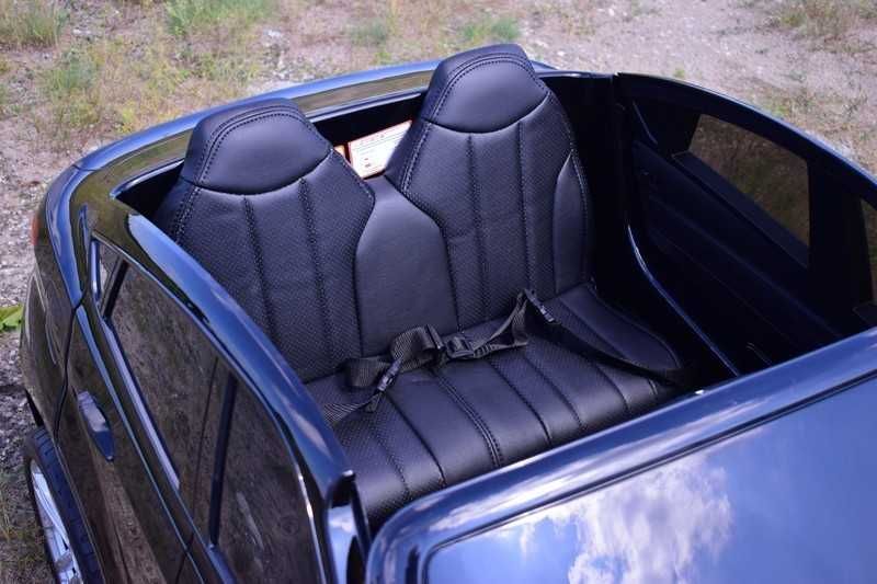 Auto samochód na akumulator BMW X6 dwuosobowe dla dzieci zabawki RC