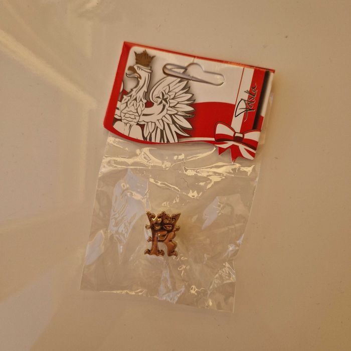 Symbol gotycka litera "K" pamiątka krakowska