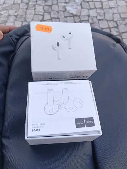 (NOVO)Hoco EW96 Auriculares Bluetooth True Wireless Novos