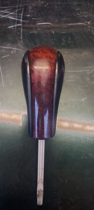 Bmw e38 e39 gałka skóra drewno