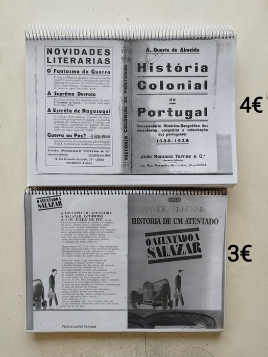 Livros usados sobre diversos assuntos