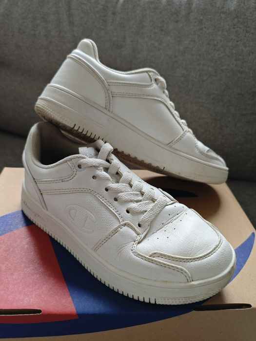 Sneakersy Champion białe